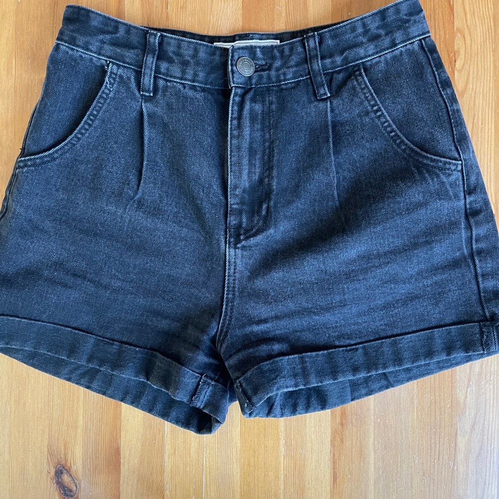 YMI Women's Dark Denim Jean Shorts